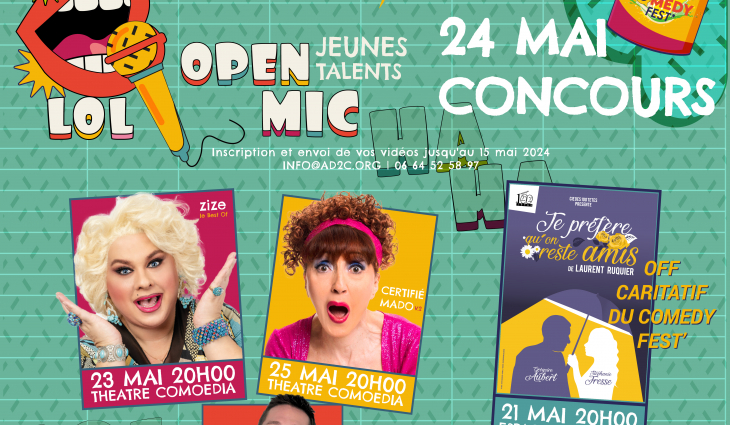 Hey les jeunes talents d'Aubagne, à vos blagues !